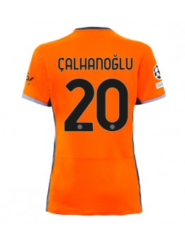 Inter Milan Hakan Calhanoglu #20 Ausweichtrikot für Frauen 2023-24 Kurzarm